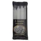 Candele Steariche Leoncini flowpack 4 pz