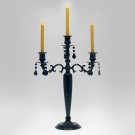 Candelabro BLACK 3 fiamme